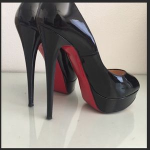 Christian Louboutin Leather red bottoms